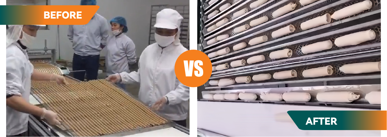 renovation for dog chew drying system