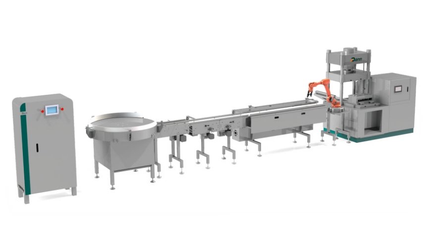 auto rawhide bone pressing line 1