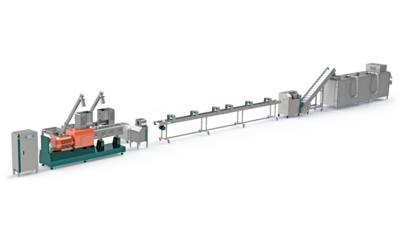 bicolor pet treats processing line (1)