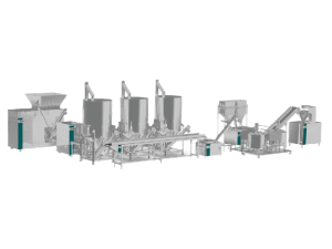 soft treats processing line