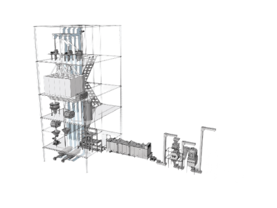 Pet Feed Extruding Line